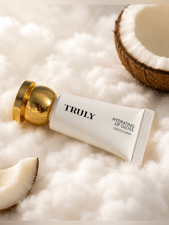 TRULY Other - TRULY Hydrating Lip Gloss - Coco Cloud NIB